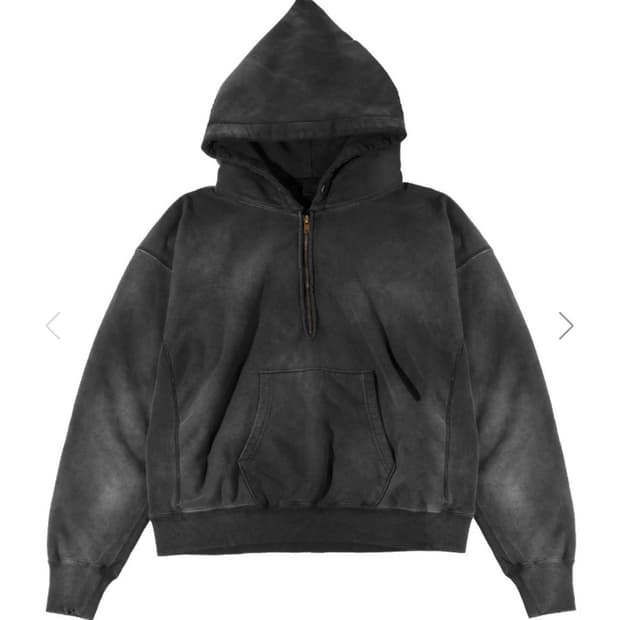 The geeks Hell half zip hoodie M사이즈