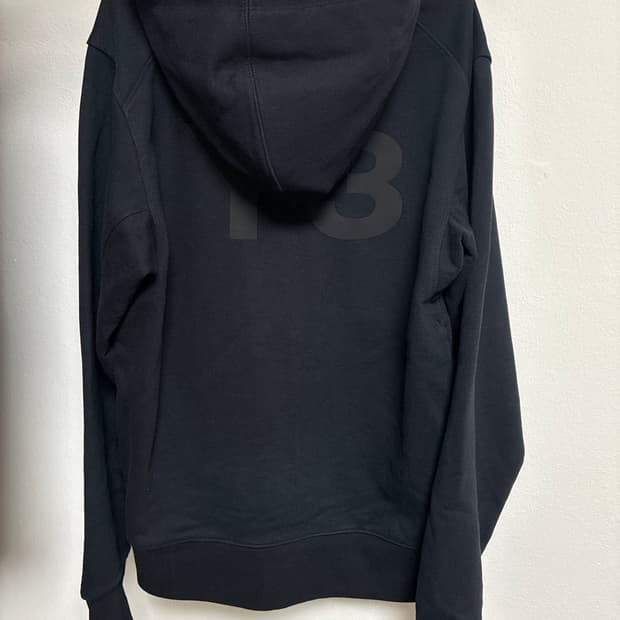 Y-3 요지야마모토 후드집업 블랙 M