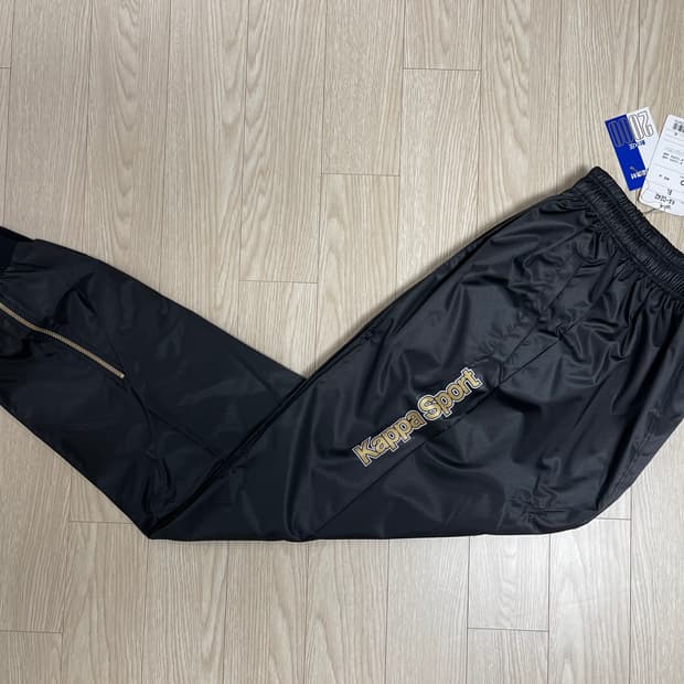카파 90s 올드 웜업 팬츠 블랙 Kappa OLD 1990