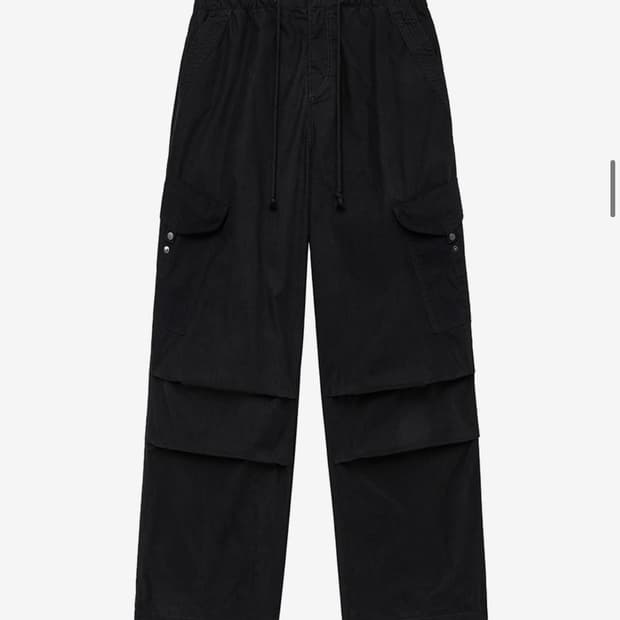 (M) 인사일런스 워시드 플라이트 카고 팬츠 BLACK 판매