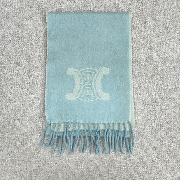 셀린느 울+캐시미어 머플러