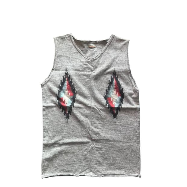 캐피탈 오르테가 패턴 민소매