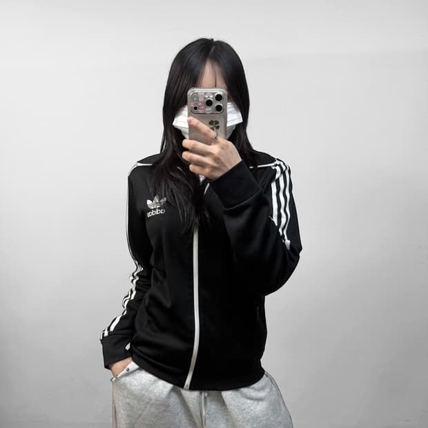 아디다스 유로파 트랙탑 져지 블랙