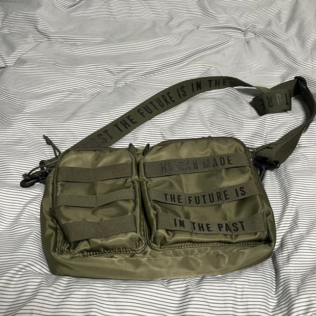 휴먼메이드 밀리터리 파우치 L