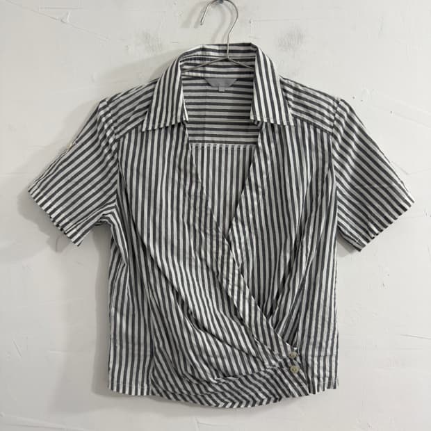 zazie wrap blouse