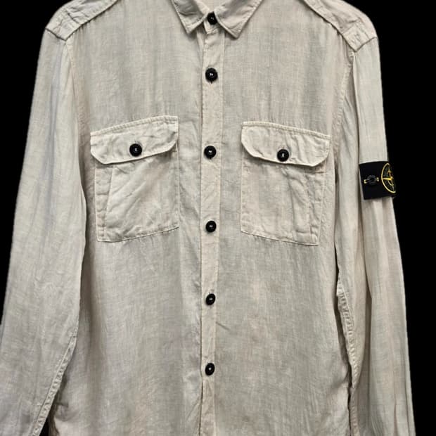 스톤아일랜드 린넨 셔츠