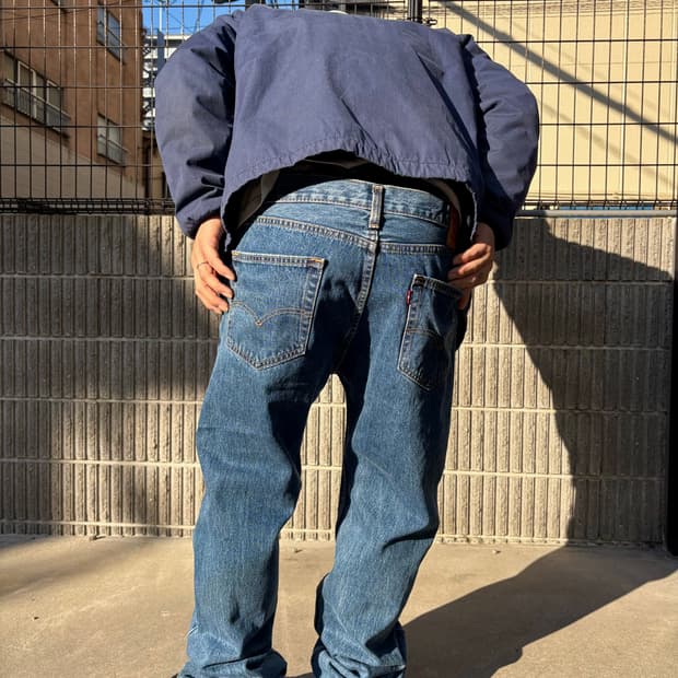 리바이스 505 데님팬츠 34