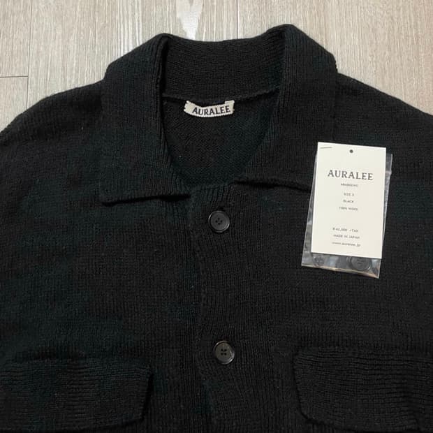 [3] 오라리 니트 가디건 김원중 착용