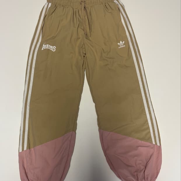 여성 아디다스 키즈 삼선 트레이닝 우븐 조거팬츠 s 150