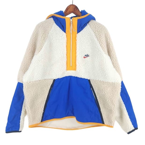 [남2XL]나이키 플리스 아노락 자켓[Y61-197]