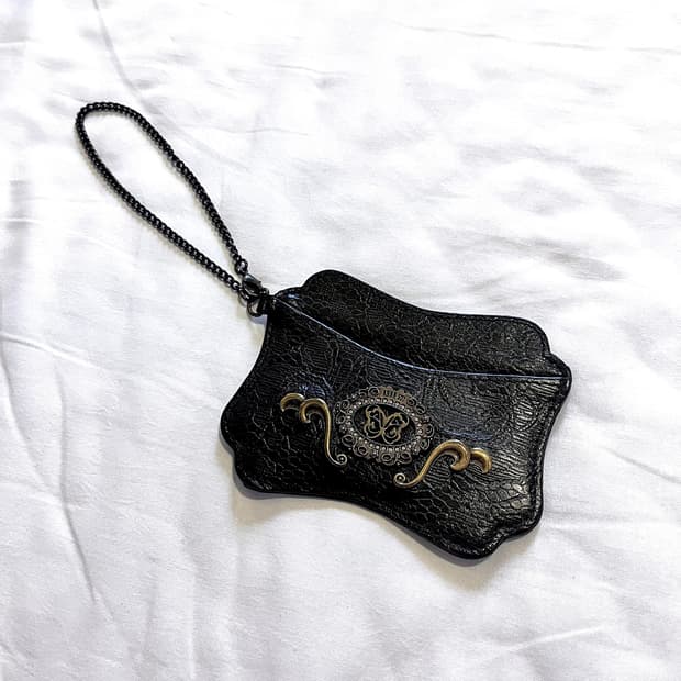 안나수이 고전 카드 지갑 anna sui