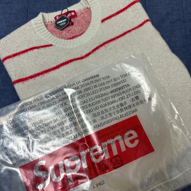 정가이하 24FW 슈프림 니트 새상품 M