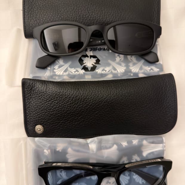 크롬하츠 로우라이더 유광 블랙,매트 블랙 52