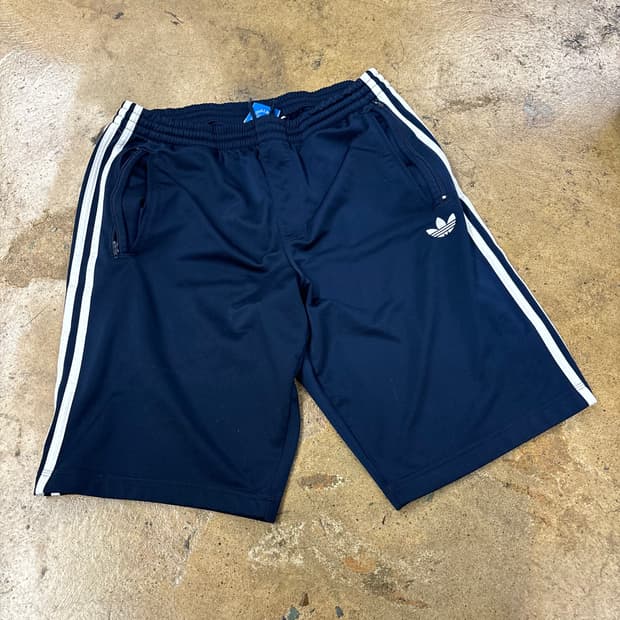 [정품/100] 아디다스 네이비 트랙 숏팬츠 반바지 