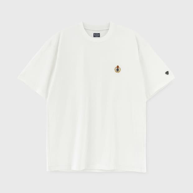 헤리티지플로스 CREST 20S COMPACT YARN T-SHIRTS