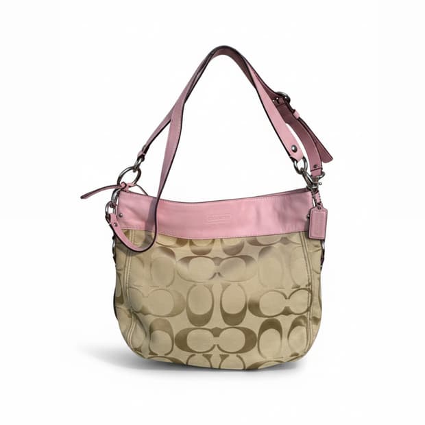 Coach y2k 핑크 숄더백