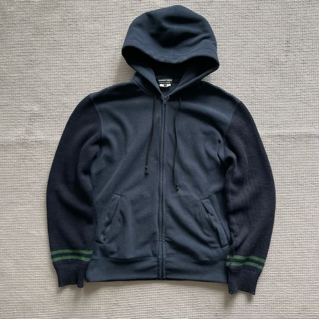 꼼데가르송 옴므 듀스 후드집업