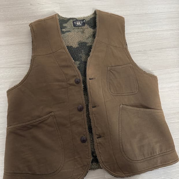 예전모델 더블알엘 덴스 져지 헌팅 베스트 xl