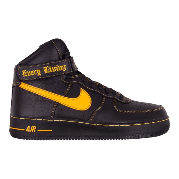 브이론 나이키 에어포스 하이 옐로우 미발매 F&F 쇼피스