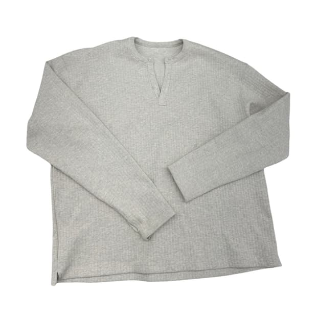 논노드 핑거 홀 헨리넥 오트밀 2사이즈 팝니다