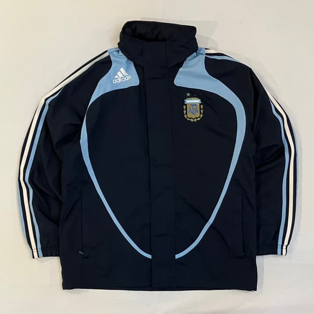 아디다스 07-08 아르힌티나 국대 바람막이 네이비