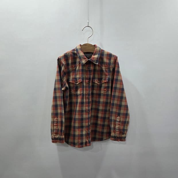 봉쁘앙 키즈 더블포켓 체크셔츠 6