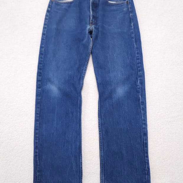 Levi's 501-0115 80's USA 원워시드 데님