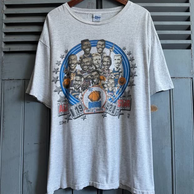 [XL]90's USA 빈티지 Orlando 올스타 위캔드 프린팅 티셔츠