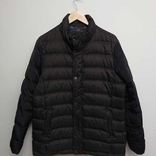 피에르가르뎅 울 믹스 패딩 자켓 100