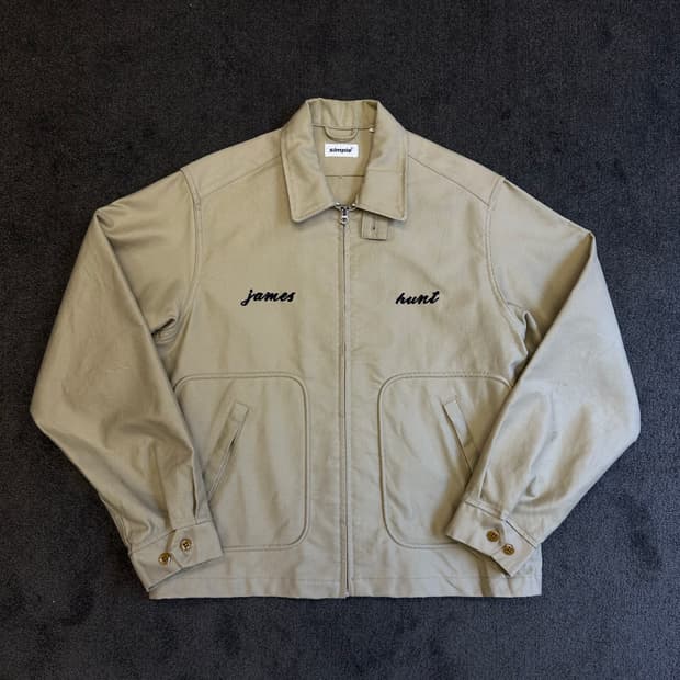 Simple Clothes  James Hunt 자수 자켓 42(XL)