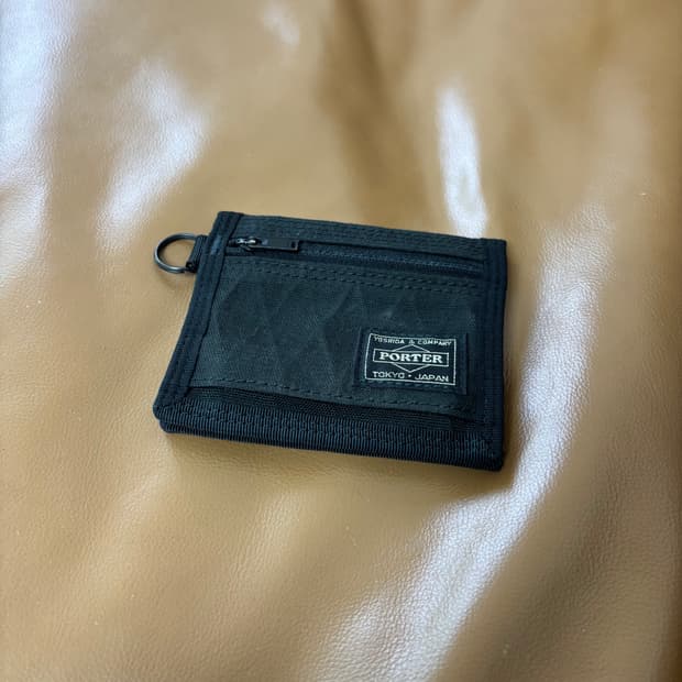 PORTER 포터 하이브리드 코듀라 월렛 지갑 블랙
