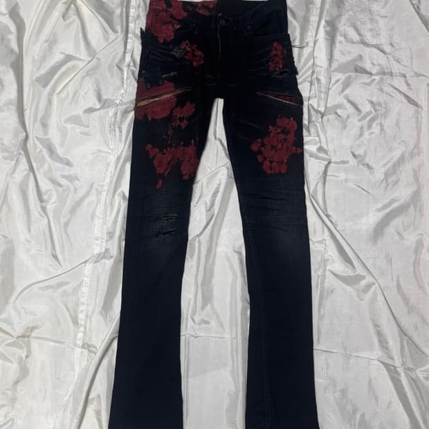 LGB Crash Processed Paint Denim