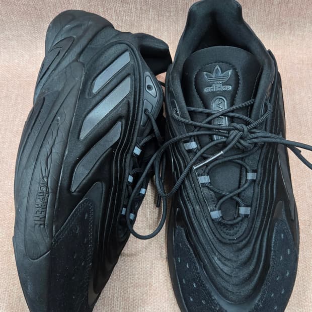 아디다스 280mm- Ozrah 오즈라 올블랙 스니커즈
