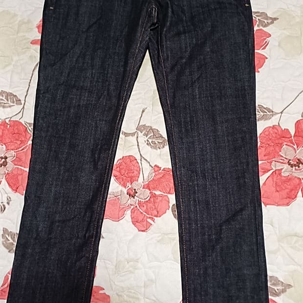 플랙 스판청바지 실측31인치 기장97