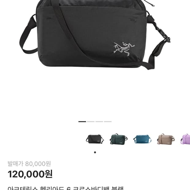 아크테릭스 가방