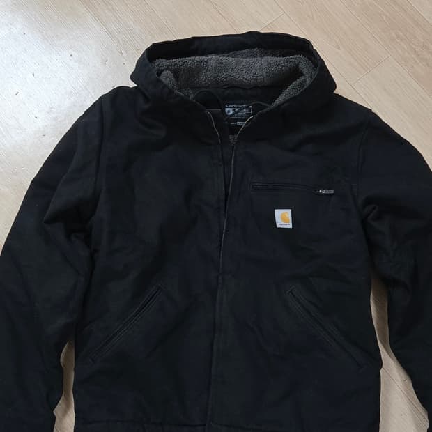 칼하트 워시드 덕 쉐르파 자켓 M