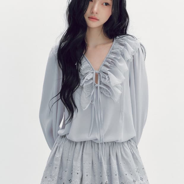 더티스 블룸 원피스 그레이