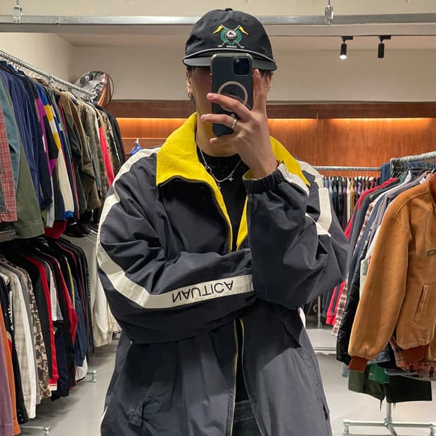 노티카 리버시블 플리스 자켓  