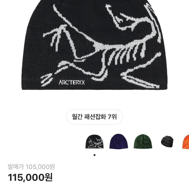 아크테릭스 비니 free사이즈