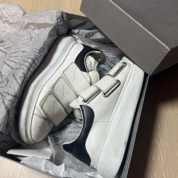 알렉산더맥퀸 벨크로 오버솔 42.5