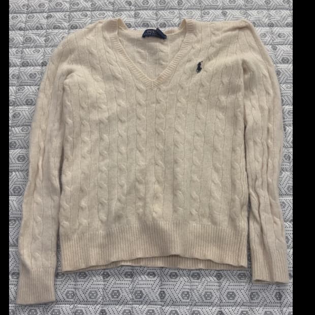 폴로 랄프로렌 케이블 캐시미어 니트 ~55