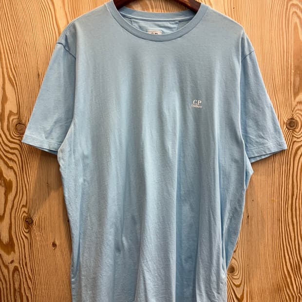 C.P. 컴퍼니 저지 크루넥 반팔 티셔츠