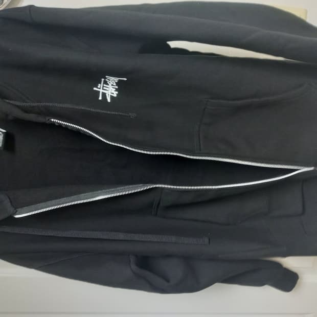 엠 사이즈 stussy 후드집업