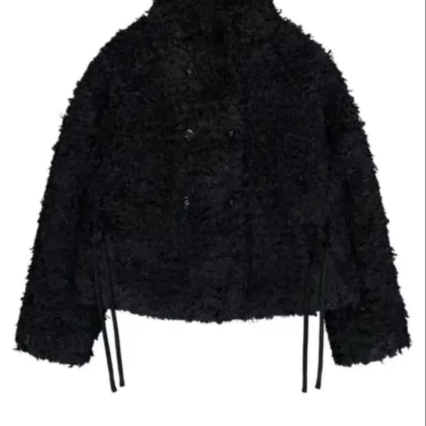 삽니다) 코이세이오 퍼 자켓 블랙 구해요