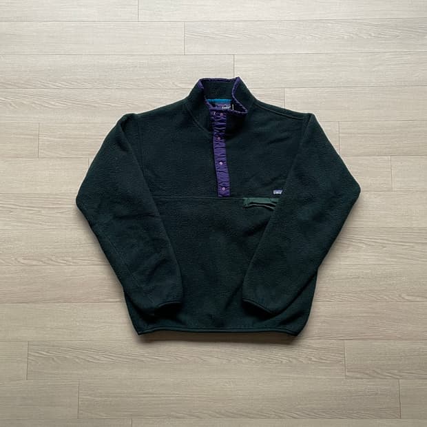 90s 파타고니아 신칠라 그린 퍼플 rare patagonia