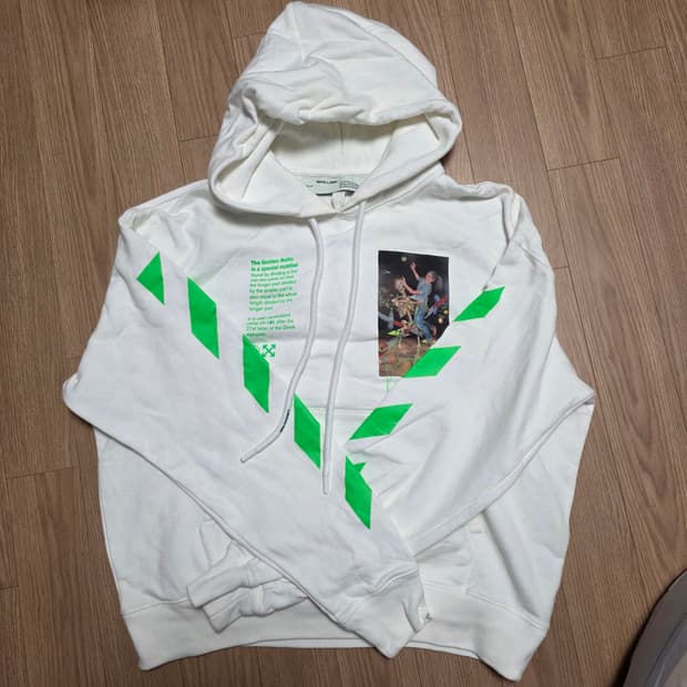 M) 오프화이트 파스칼 후드티 / ombb037r20e30014