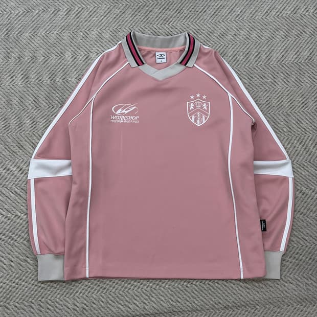 트래블 파이핑 롱 슬리브 져지 r3581