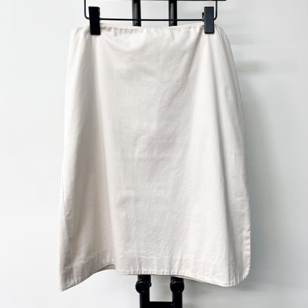 질샌더 베이직 미디 스커트