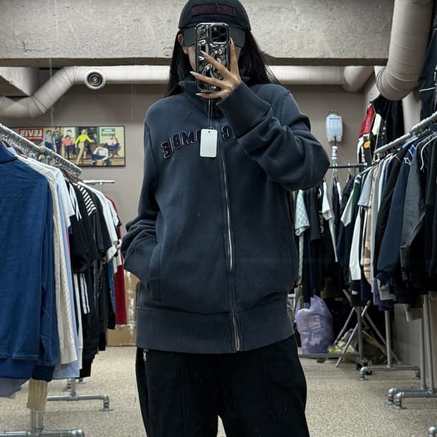 아베크롬비 로고 빈티지 집업 자켓 S47