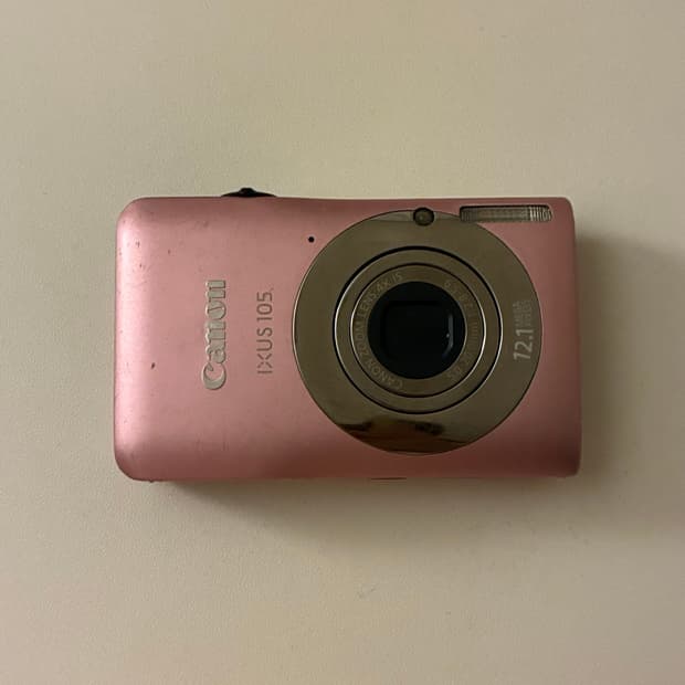 (A급) 캐논 익서스 ixus 105 핑크 디지털 카메라